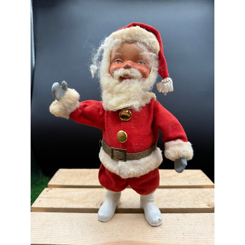 Antique Wind-Up Santa Figurine – No Key - Picture 2 of 10